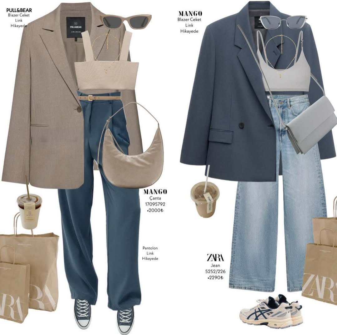 Two Ways to Style a Blazer: Tailored Trousers or Relaxed Denim